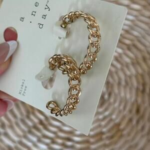 Target A New Day Gold-Tone Braided Hoop Earrings